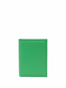 Comme Des Garçons Wallet portefeuille pliant en cuir - Vert