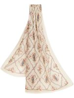 ETRO foulard à fleurs imprimées - Blanc - thumbnail