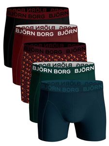 Björn Borg - Ess. Cotton Shorts - 5 pack - MP006, Maat:2XL