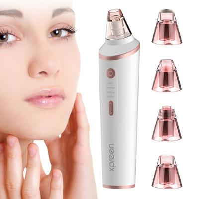 XPREEN XPRE037 draadloos opladen multifunctionele Blackhead Extractor porie reinigingsmiddel met vier sondes & LED verlichting Function(White)