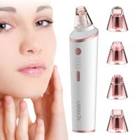 XPREEN XPRE037 draadloos opladen multifunctionele Blackhead Extractor porie reinigingsmiddel met vier sondes & LED verlichting Function(White)