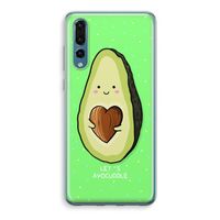 Avocuddle: Huawei P20 Pro Transparant Hoesje Avocuddle: Huawei P20 Pro Transparant Hoesje