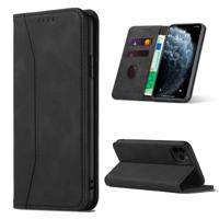 Samsung Galaxy A55 hoesje - Bookcase - Pasjeshouder - Portemonnee - Kunstleer - Zwart