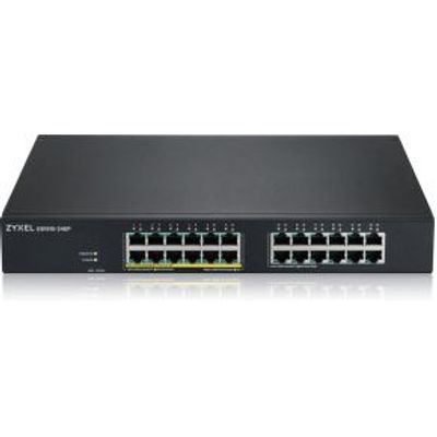 Zyxel GS1915-24EP Managed L2 Gigabit Ethernet (10/100/1000) Power over Ethernet (PoE) 1U Zwart