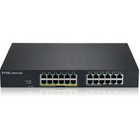 Zyxel GS1915-24EP Managed L2 Gigabit Ethernet (10/100/1000) Power over Ethernet (PoE) 1U Zwart - thumbnail