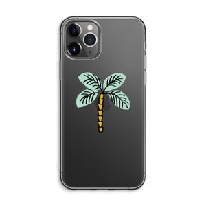 Palmboom: iPhone 11 Pro Max Transparant Hoesje
