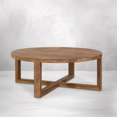 DTP Home Ronde Salontafel 'Icon' Teakhout, 90cm