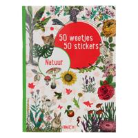 Ballon 50 weetjes 50 stickers - natuur