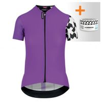 Assos Dyora RS Aero fietsshirt SS paars dames XLG