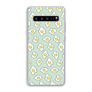 Spiegeleitjes: Samsung Galaxy S10 5G Transparant Hoesje