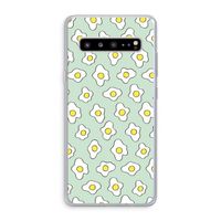 Spiegeleitjes: Samsung Galaxy S10 5G Transparant Hoesje