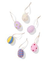 HEMA Paashangers vilt ei - 6 stuks