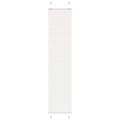 Pliss rolgordijn 40x200 cm stofbreedte 39,4 cm polyester wit