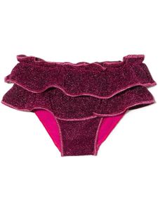 Oseree Kids bas de bikini à volants - Rose