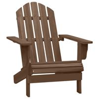 Tuinstoel hout bruin