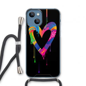 Melts My Heart: iPhone 13 mini Transparant Hoesje met koord