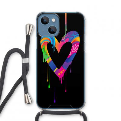 Melts My Heart: iPhone 13 mini Transparant Hoesje met koord