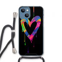 Melts My Heart: iPhone 13 mini Transparant Hoesje met koord
