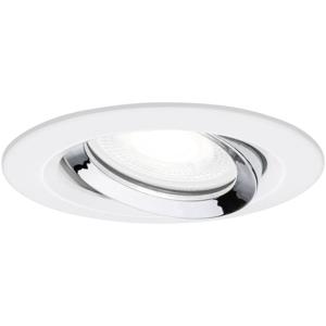 Paulmann Nova Plus Inbouwlamp voor badkamer LED GU10 6 W IP65 Wit (mat), Chroom