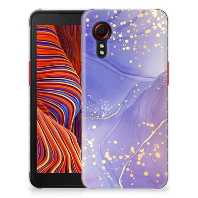 Smartphone hoesje voor Samsung Galaxy Xcover 5 Watercolor Paars