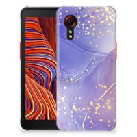 Smartphone hoesje voor Samsung Galaxy Xcover 5 Watercolor Paars