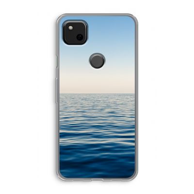 Water horizon: Google Pixel 4a Transparant Hoesje
