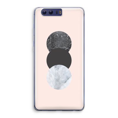 Marmeren cirkels: Honor 9 Transparant Hoesje