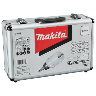 Makita E-14261 Gatzaagset hout/metaal/steen in Koffer - 8-delig