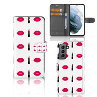 Samsung Galaxy S21 FE Telefoon Hoesje Lipstick Kiss