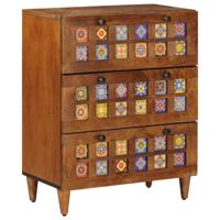 Dressoir Walnotenhout 60 x 33,5 x 75 cm Massief Mango Hout