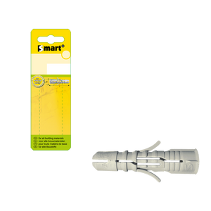 pgb-Europe SMART | Nylon plug met boord Ø 8x40 grijs | 12 st SM00BPN00080040H
