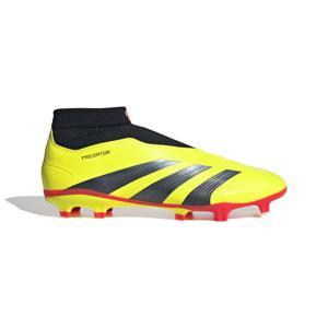 adidas Predator League Veterloze Gras Voetbalschoenen (FG) Felgeel Zwart Rood