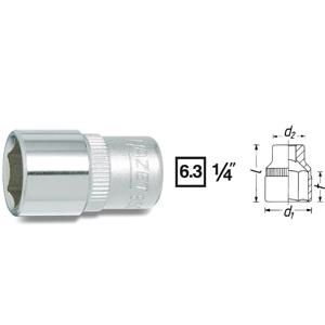 Hazet 850 850-5.5 Dop (zeskant) Dopsleutelinzetstuk 5.5 mm 1/4 (6.3 mm)