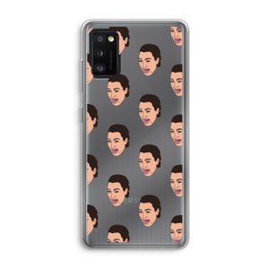 Ugly Cry Call: Samsung Galaxy A41 Transparant Hoesje