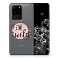 Samsung Galaxy S20 Ultra Telefoonhoesje met Naam Boho Stay Wild - thumbnail