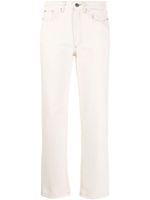 A.P.C. straight-leg cropped jeans - Tons neutres