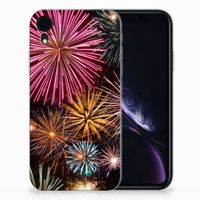 Apple iPhone Xr Silicone Back Cover Vuurwerk - thumbnail