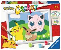 Ravensburger creart schilderen op nummer - pokémon classics