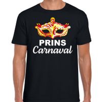 Carnaval t-shirt prins carnaval / Brabant zwart voor heren - carnaval fun t-shirt - thumbnail