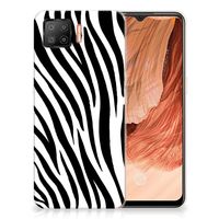 OPPO A73 4G TPU Hoesje Zebra