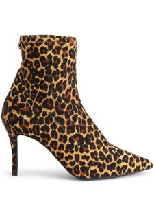 Giuseppe Zanotti bottines Courty 90 mm à imprimé léopart - Tons neutres