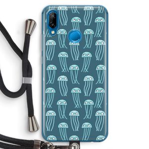 Kwallie: Huawei P20 Lite Transparant Hoesje met koord
