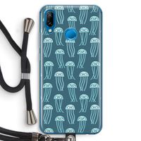 Kwallie: Huawei P20 Lite Transparant Hoesje met koord