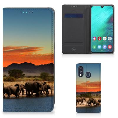 Samsung Galaxy A40 | Hoesje maken | Olifanten