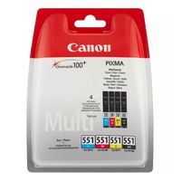 Canon CLI-551 C/M/Y/BK multipack - thumbnail