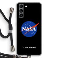 NASA: Samsung Galaxy S21 Transparant Hoesje met koord