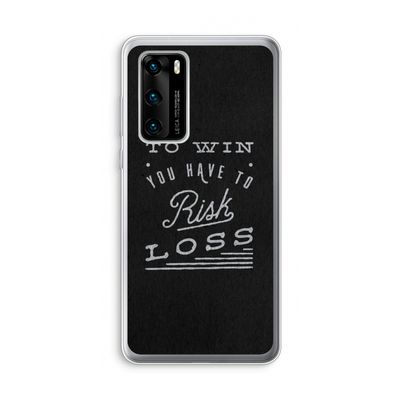 Risk loss: Huawei P40 Transparant Hoesje