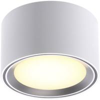 Nordlux Fallon LED-opbouwlamp LED LED vast ingebouwd 5.5 W Warmwit Wit, RVS (geborsteld) - thumbnail