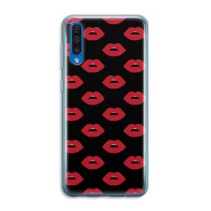 Lips: Samsung Galaxy A50 Transparant Hoesje