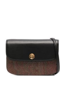 ETRO sac porté épaule à motif cachemire - Noir